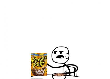 Cereal Guy Doesn't Change Facial Expressions