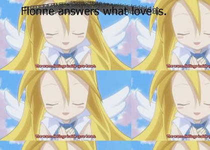What is love? Answered by Flonne.