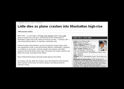 R.I.P. Cory Lidle :'(