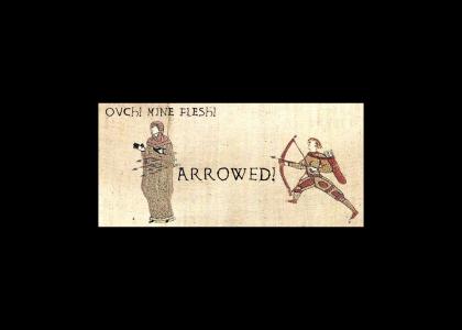 Arrowed in medieval times