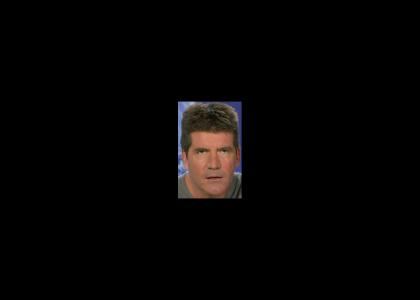 Simon Cowell stares into your soul
