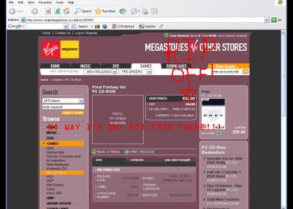 Virgin Megastores FAIL at PRICING!