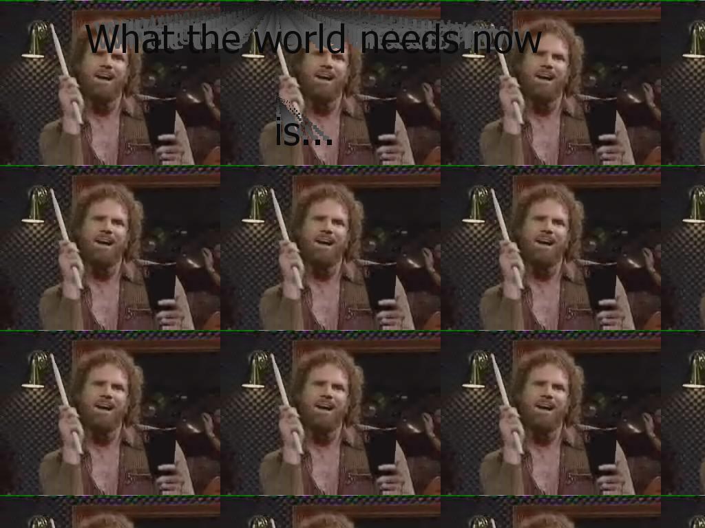 theworldneedsmorecowbell