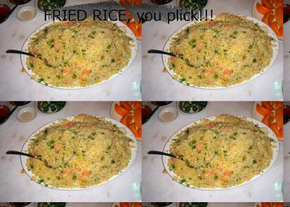 fried rice you plick!