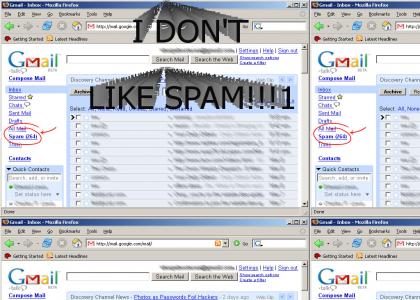 I Don't Like Spam! (Gmail)