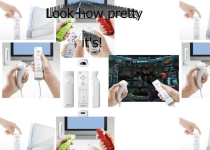 The Nintendo Revolution controller is pretty