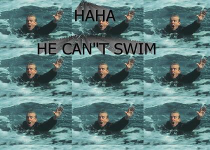 He Can't Swim