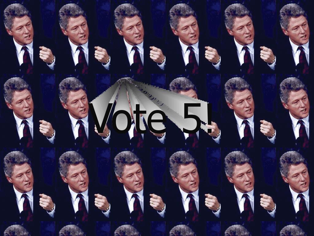 vote5clintonpoland