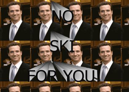 { no ski for you! }