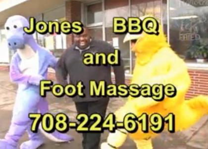 Jones Good Ass BBQ and Foot Massage