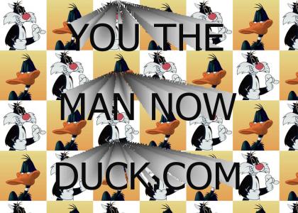 You the man now, duck!