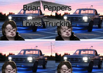 Brian Peppers Loves His Truck