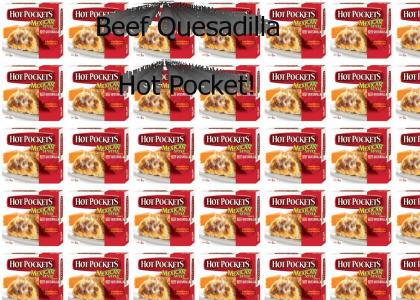 Beef Quesadilla Hot Pocket