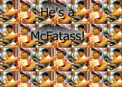 Fat kid at McDonalds