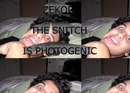 Zekor the snitch is photogenic