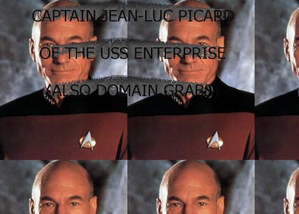 DOMAINGRABTMND: Captain Jean-Luc Picard of the USS Enterprise