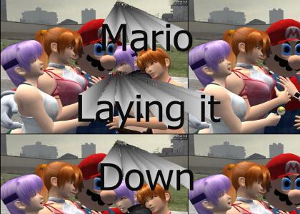 Mario Having an Excellent Time