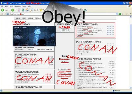 Conan takes over ytmnd! (now with more conan)