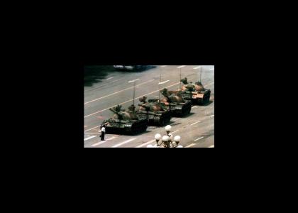 Tank Boy's Dad! (Tiananmen Square)