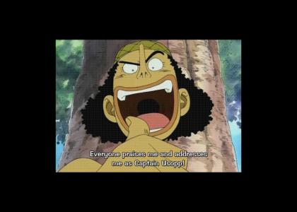 I am Captain Usopp!