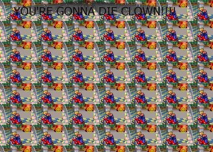you're gonna die clown