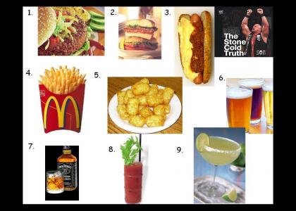 Stone Cold's award winning diet!