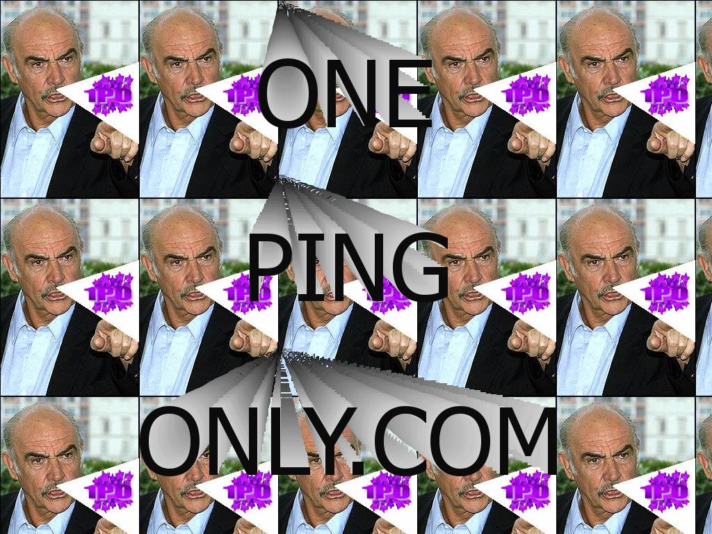 onepingonly