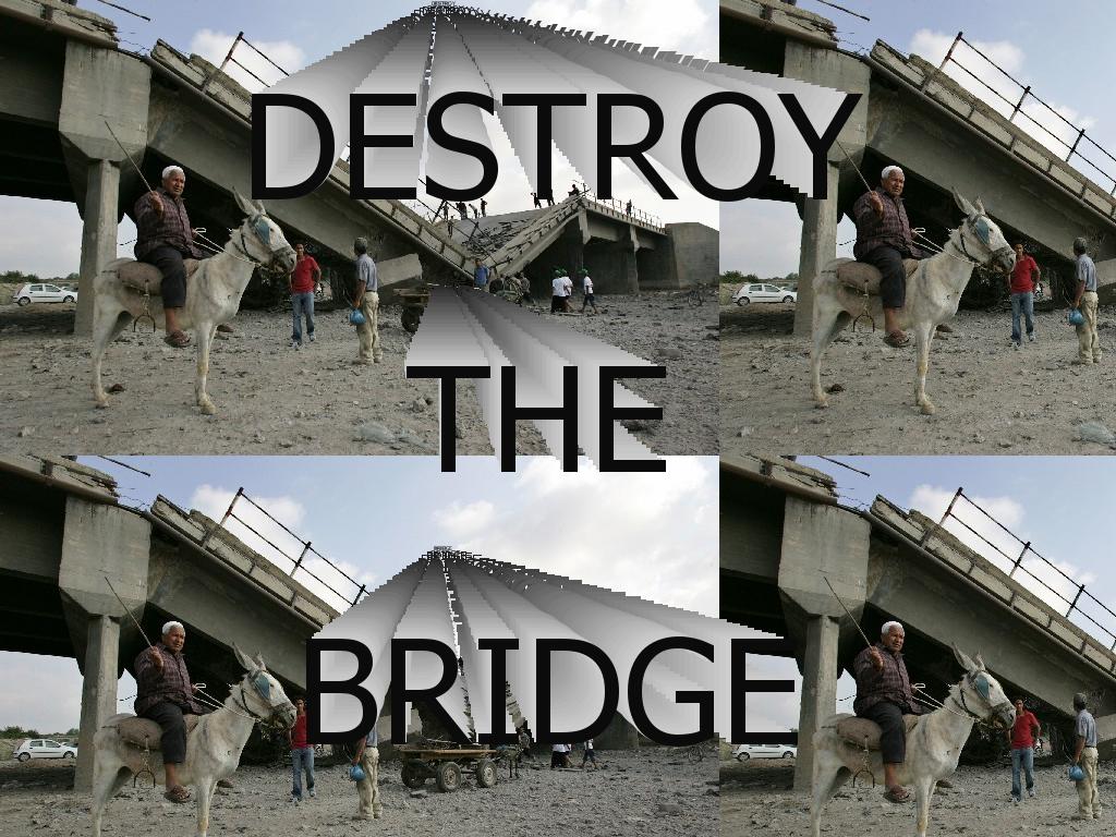 destroythebridge