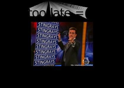 Colbert Tried to Warn Steve...