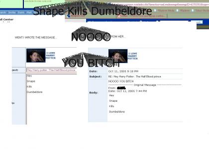 Snape Kills Dumbeldore ON MYSPACE!