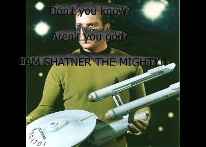 What does god need... with a starship?
