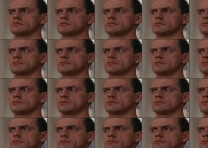 Christopher Lloyd Has A Staring Contest