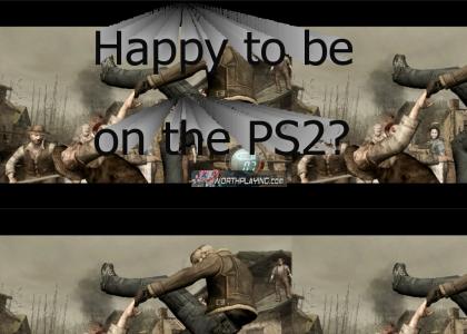 RE4 ganados happy to be on the PS2