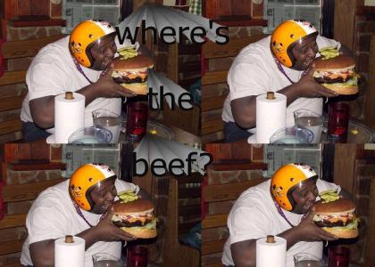 where's the beef?