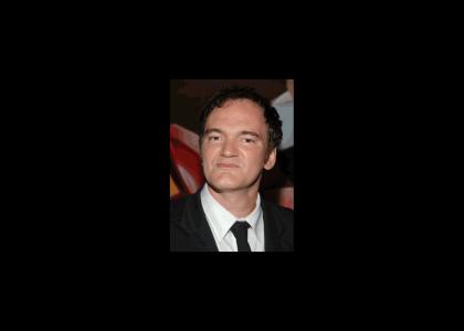 Quentin Tarantino doesn't change Facial Expressions