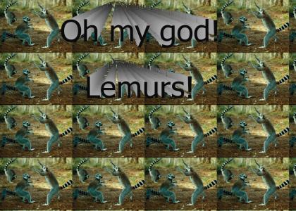 oh my god lemurs!