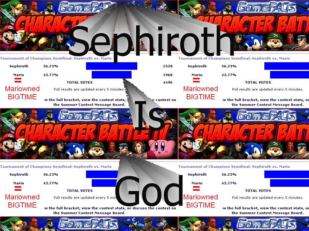 Sephirothisthewinner