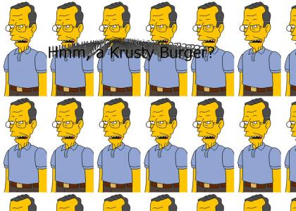 George Bush: A Krusty burger?