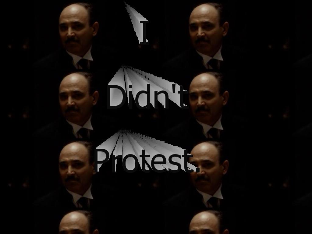 ididntprotest