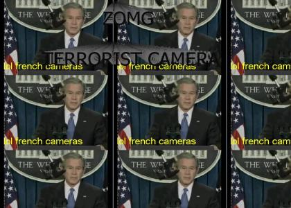 George Bush Fights a Camera