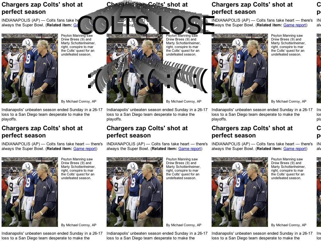 coltslose