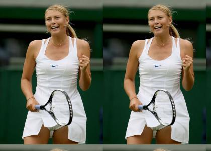 Maria Sharapova CAMEL TOE!!