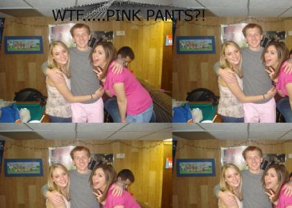 PINK......PANTS?!