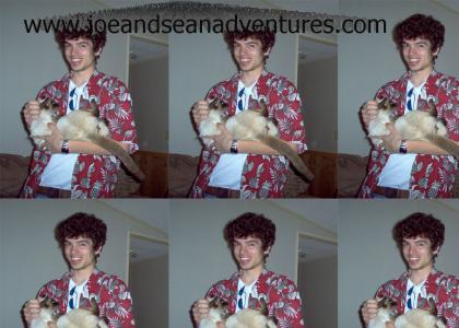Sean loves cats!