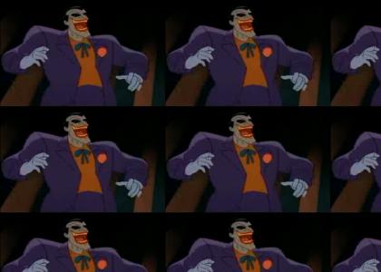 The Joker Laughs LOL LOL LOL LOL LOL
