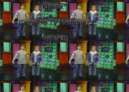 MurdarMachene Gif Fixer Series™ episode four: GamePro TV: Klassix™ Memoriez™