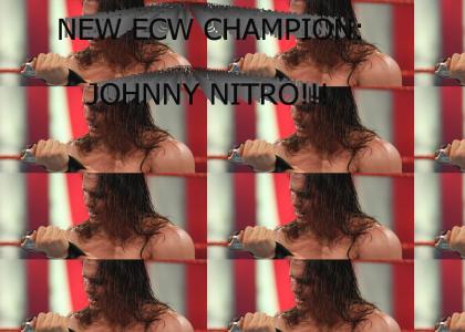Johnny Nitro wins the ECW Title