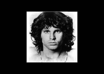Jim Morrison stares into your soul