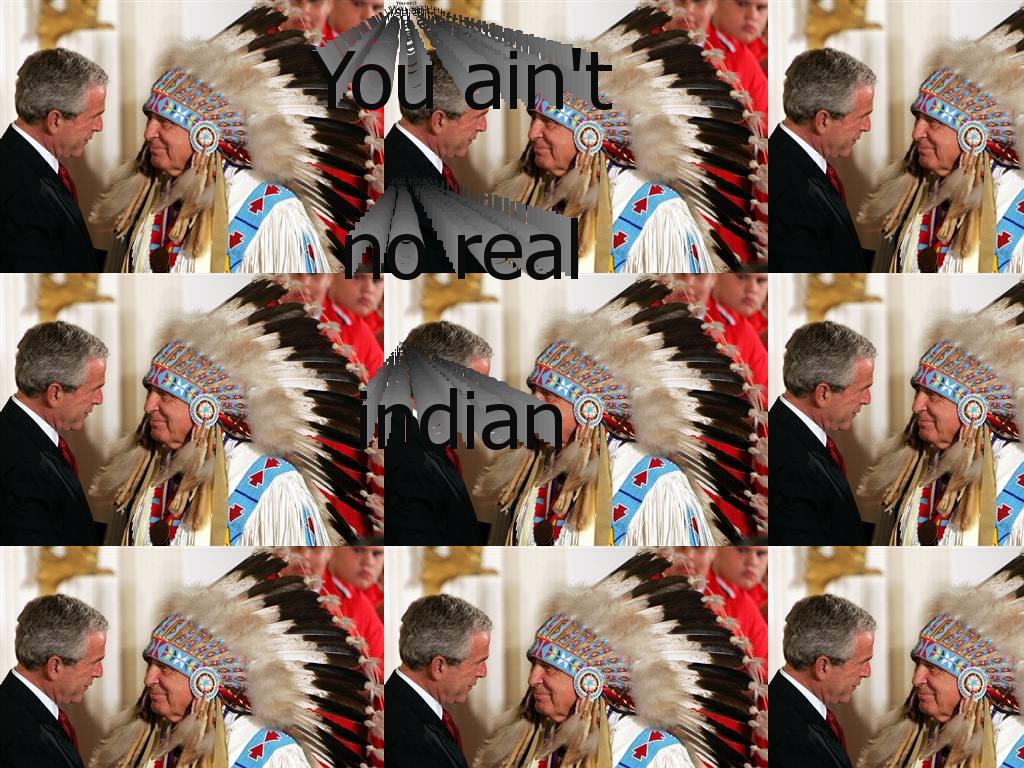 youaintnorealindian