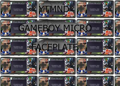 The YTMND Game Boy Micro Faceplate!!!